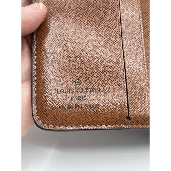 Louis Vuitton Monogram Canvas Leather Zipper Coin Bifold Wallet Original Box - Picture 7 of 12